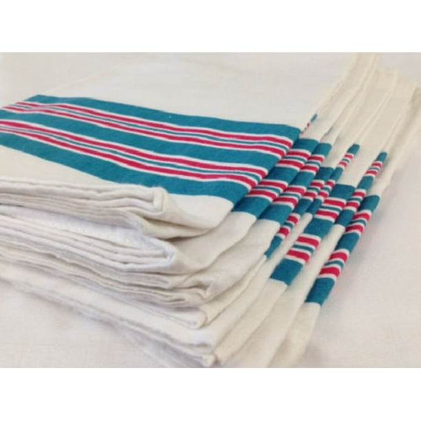 48 new baby infant receiving swaddling hospital blankets large 30''x40'' striped 